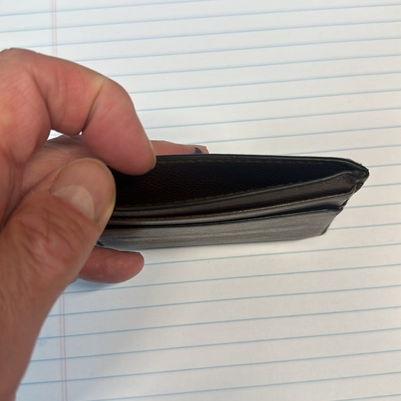 Bally card wallet.  With stripe. - Picture 3 of 4